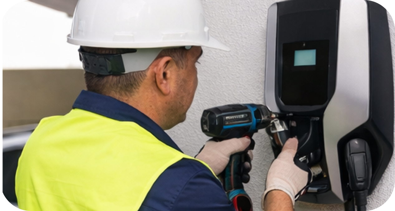 Instalación de cargadores